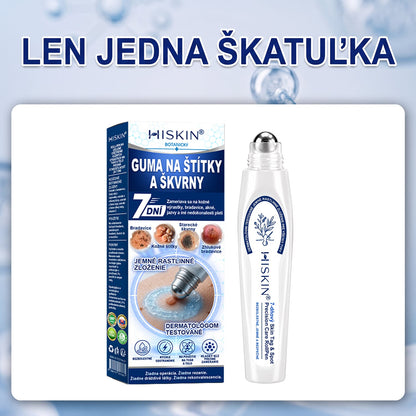 🌟HISKIN®👩‍⚕️ BOTANICKÝ – GUMA NA ŠTÍTKY A ŠKVRNY – Bezbolestná starostlivosť o pokožku bez jaziev s pokročilým guľôčkovým aplikátorom