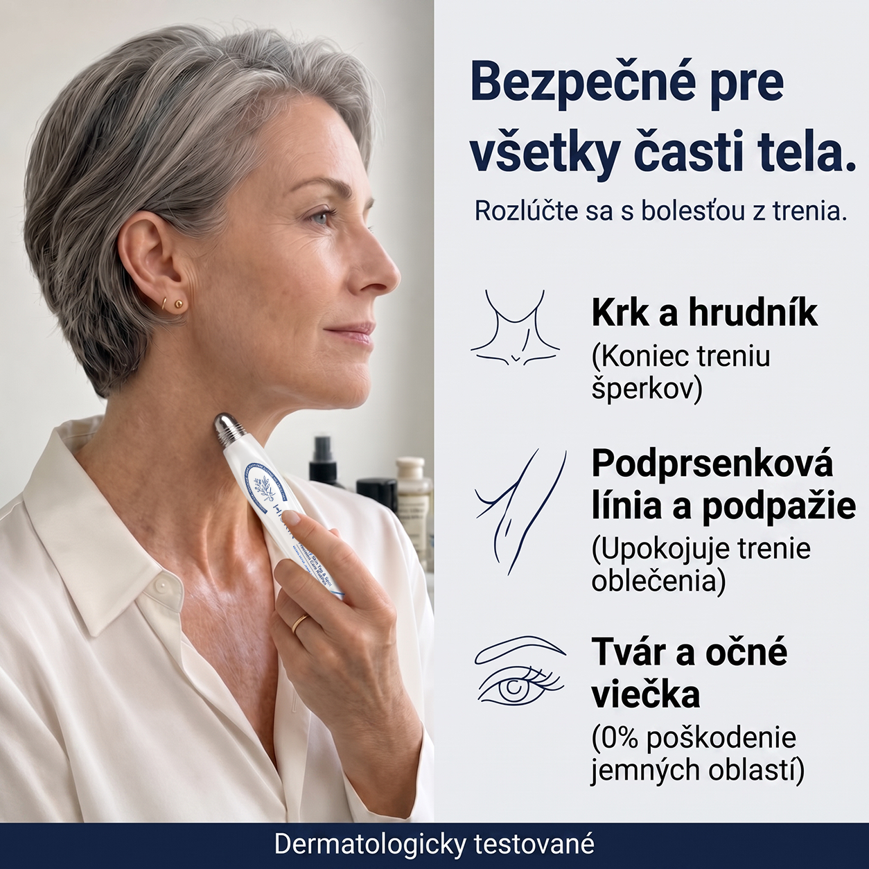 🌟HISKIN®👩‍⚕️ BOTANICKÝ – GUMA NA ŠTÍTKY A ŠKVRNY – Bezbolestná starostlivosť o pokožku bez jaziev s pokročilým guľôčkovým aplikátorom