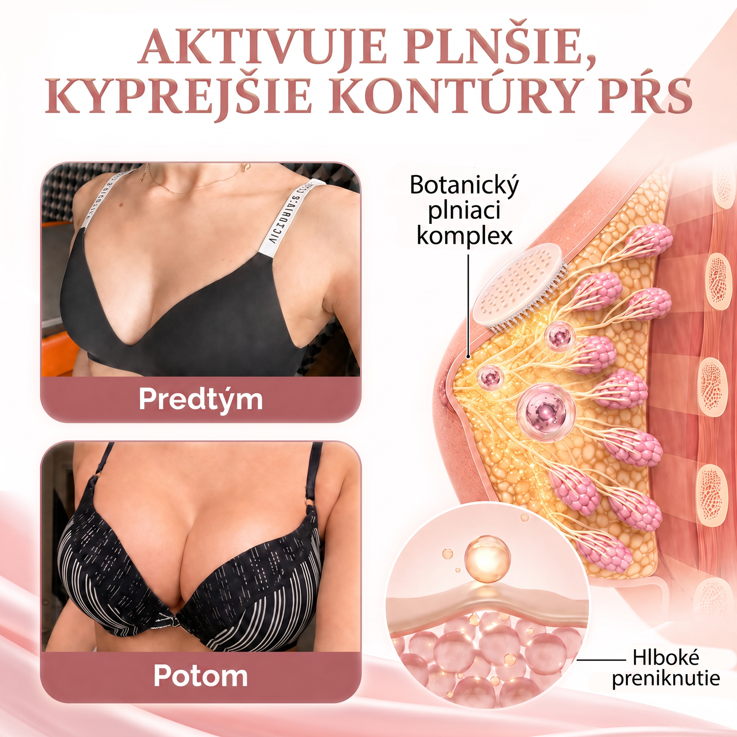 💜HISKIN® Náplasti s mikroihličkami na zväčšenie objemu, spevnenie a lifting poprsia
